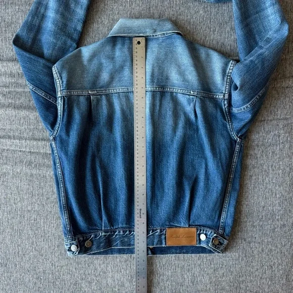 Ralph Lauren Purple Label Denim Jacket Men’s S Indigo Made in Italy Luxury